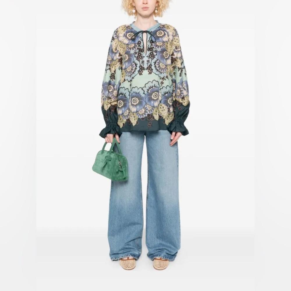 Alemais Madalena floral-print blouse